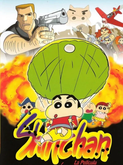 Crayon Shin-chan : Chiến Tranh Chớp Nhoáng ! Phi Vụ Bí Mật Của "Móng Lợn" (クレヨンしんちゃん 电撃！ブタのヒヅメ大作戦) [1998]